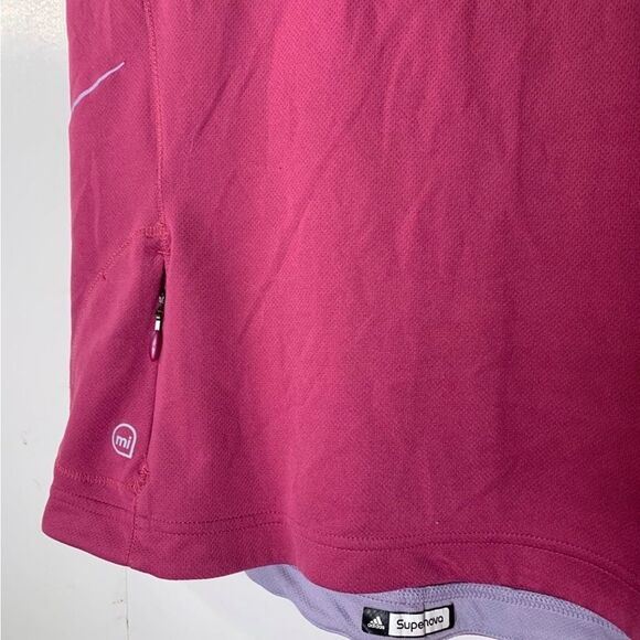 Adidas Medium Pink Running Shirt - Picture 2 of 5